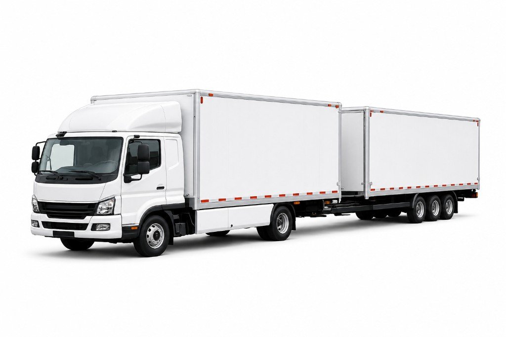 Light truck with trailer